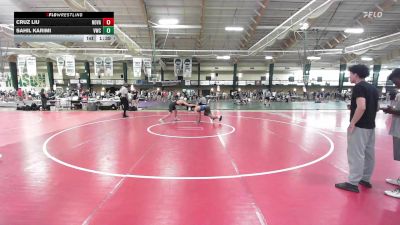 144 lbs Round Of 16 - Cruz Liu, Nova Wrestling Club vs Sahil Karimi, Viking Wrestling Club