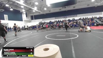 126 lbs 1st Place Match - Marco Costa, Costa Training Center vs Elias Casas, Threshold