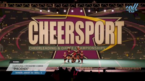 Carolina Crossfire Cheer - "Phoenix" [2023 L1 Junior - D2 - Small - A] 2023 CHEERSPORT National All Star Cheerleading Championship