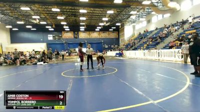 175 lbs Round 3 (8 Team) - Jaxson Peugh, George Jenkins WC vs Lucas Almagro, Soldier City Lions Den