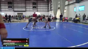 175 lbs Round 1 (3 Team) - Zach Kelly, SLAUGHTER HOUSE WRESTLING CLUB vs Lennon Soaper, BUFFALO WRESTLING CLUB