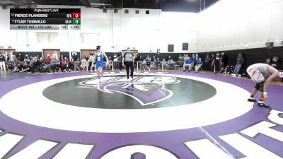 132 lbs Consi Of 8 #1 - Fierce Flanders, Norwich Free Academy vs Tyler Tummillo, Glastonbury