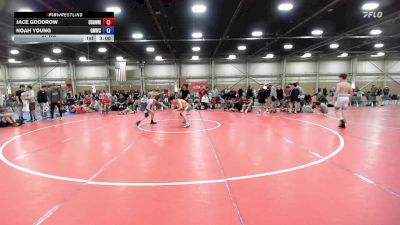 57 kg 5th Place - Jace Goodrow, USAW Maine - HSE vs Noah Young, Gold Medal WC - HSE
