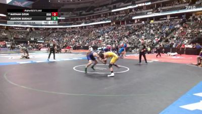 150-5A Champ. Round 1 - Auston Eudaly, Arvada West vs Nathan Ozuk, Denver North