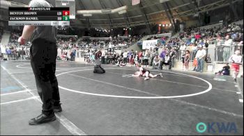 52 lbs 3rd Place - Logan Shumaker, F-5 Grappling vs Jackson Daniel, SEO Wrestling Club