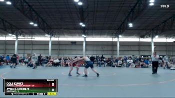 125 lbs Round 1 (4 Team) - Cole Kuntz, Homedale Wrestling Club vs Aydin Lindholm, Hawks WC