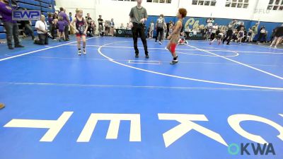 64 lbs Semifinal - Ayson Miller, Standfast OKC vs Judah Williams, Lions Wrestling Academy