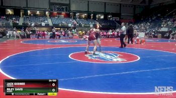 2A-190 lbs Semifinal - Riley Davis, Model vs Jack Godbee, Vidalia