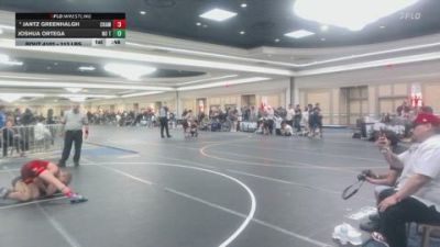 113 lbs Consi Of 4 - Jantz Greenhalgh, Champions WC vs Joshua Ortega, No Team