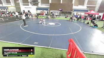 49 lbs Quarterfinal - Xavier Almaguer, Victory Wrestling-Central WA vs Tillman Taylor, Arizona