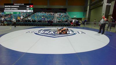 165 lbs Round Of 16 - Hunter Harwood, UNATT-Southern Oregon vs Jayden Luttrell, UNATT-Embry-Riddle