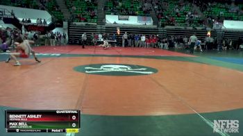 7A 138 lbs Quarterfinal - Max Bell, James Clemens HS vs Bennett Ashley, Vestavia Hills