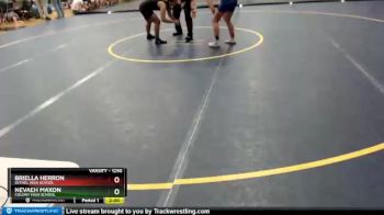 125 lbs Round 1 - Briella Herron, Bethel High School vs Nevaeh Maxon, Colony High School