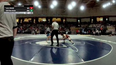 125 lbs Cons. Round 3 - Brynn Ryan, Manchester Valley vs Lila Shaw, Montgomery Blair