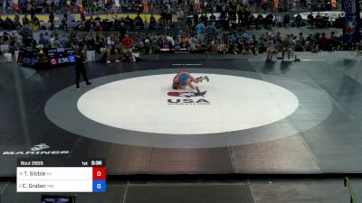 110 lbs Rnd Of 16 - Teegan Sibble, NY vs Caley Graber, MN