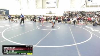 101 lbs Champ. Round 1 - Amro Ahmed, Shaker Youth Wrestling vs Brady Maneri, Ruthless Aggression Wrestling Club