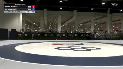55 Finals Champ. Round 1 - Brady Koontz, Dubuque RTC/ Titan Mercury Wrestling Club (TMWC) vs Jayden Raney, NYAC
