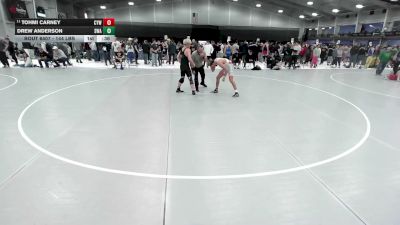 144 lbs Cons. Sub-quarters - Drew Anderson, Sebolt Wrestling Academy vs Tohmi Carney, Coweta Youth Wrestling