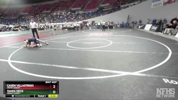 4A-106 lbs Cons. Semi - Casen Villastrigo, Crook County vs Taven Deck, Crook County