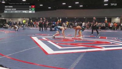 113 lbs Consolation - Jax Vang, CA vs Turner Ross, OK