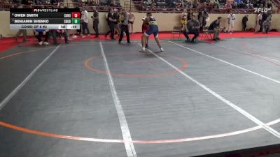 200_B lbs Consi Of 8 #2 - Owen Smith, Canon-McMillan vs Benjamin Shenko, Souderton