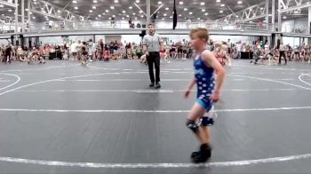 68 lbs Round 1 (8 Team) - Carter Pollock, Journeymen Uprising vs Maverick Womack, Revival Aces