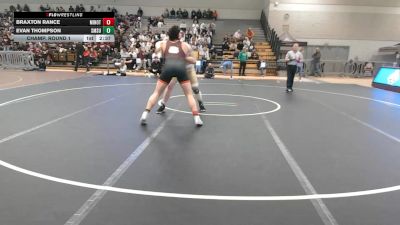 285 lbs Champ. Round 1 - Braxton Rance, Minot State (n.d.) vs Evan Thompson, Southwest Minnesota State