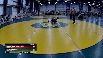 80 lbs Rd# 9- 2:15pm Saturday Final Pool - Jonathan Thompson, Iowa Black vs Ryder Ream, Rebellion