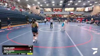 152 lbs Quarterfinal - Lillian Jukes, Prosper Rock Hill vs Faith Osorio, Klein Collins