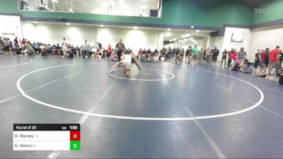 190 lbs Round Of 32 - Ryan Rainey, TX vs Gunner Henry, IN