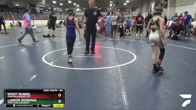 80 lbs Champ. Round 2 - Braxton Shaffer, Ida Elite WC vs Cayden Wright, Mat Psychos