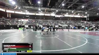 165 lbs Cons. Round 6 - Madisyn Klein, Walla Walla vs Trinity Stimmel, Marsing