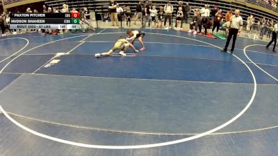 67 lbs Quarters - Paxton Pitcher, Sanderson Wrestling Academy vs Hudson Shaheen, Iron County Wrestling Academy