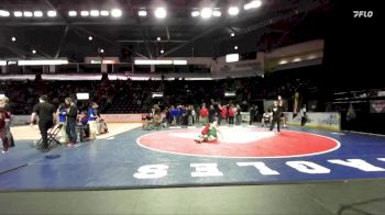 106 lbs Cons. Round 5 - Quauhtli Zuniga Romo, Emerald Ridge vs Ivan Caballero, South Kitsap