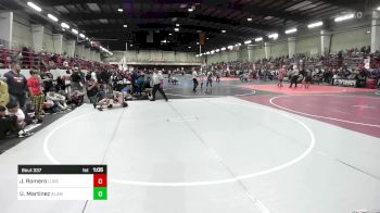 116 lbs Quarterfinal - Jordan Romero, Llwc vs Uriah Martinez, Alamosa