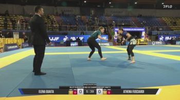 Elena Guaita vs Athena Fusciardi 2026 IBJJF European NoGi