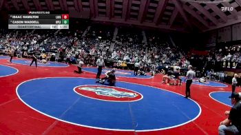 3A-138 lbs Quarterfinal - Cason Waddell, Upson Lee vs Isaac Hamilton, LaFayette