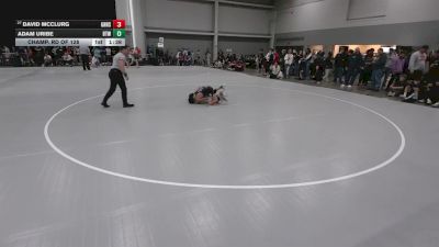 113 lbs Champ. Rd Of 128 - David McClurg, Granite Hills High School Wrestling vs Adam Uribe, Best Trained Wrestling