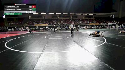 133 lbs Consi Of 16 #2 - Justin Muller, Springfield Tech vs Robert Villegas, Vanguard