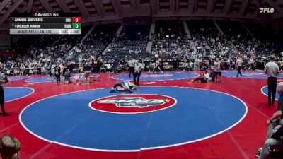 1A-132 lbs Semifinal - James Sievers, Social Circle vs Tucker Karr, Bremen