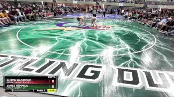 107 lbs Semis & 1st Wrestleback (8 Team) - James Hemmila, Loyola Academy vs Austin Hagevold, Marion Central Catholic