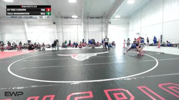 110 lbs Rr Rnd 5 - Ny`Ree Coburn, Ponca City LadyCat Wrestling vs Talli Washington, Woodland Girls