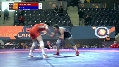 53 kg Milana Dadasheva, RUS vs Ersa Pul, TUR