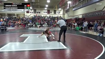 110 lbs Cons. Round 1 - Adriana Garcia, Linn-Mar vs Callie Nosbisch, Vinton-Shellsburg