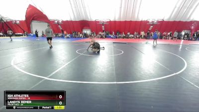 175 lbs Champ Round 1 (16 Team) - Landyn Remer, Millie Lacs vs Igh Athletes, Wisconsin Rapids