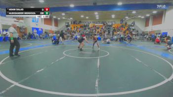 157 lbs Quarterfinal - Aleksander Mendoza, Corona Del Mar vs Adam Salas, Los Alamitos