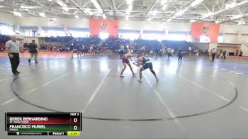 133 lbs Cons. Round 4 - Francisco Muriel, Ithaca vs Derek Bernardino, St. John Fisher