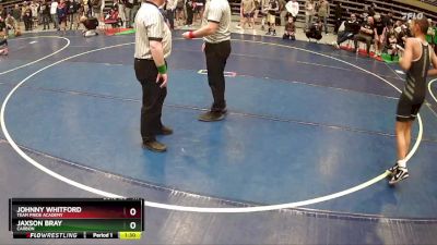 111 lbs Champ. Round 1 - Johnny Whitford, Team Pride Academy vs Jaxson Bray, CARBON