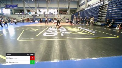 85 lbs Consolation - Brekyn Boyle, Arkansas vs Henry Sitton, Arkansas