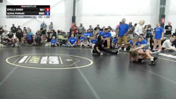 33 lbs Rr Rnd 4 - Stella Eimer, Charlies Angels- W vs Alivia Fowler, MGW Monkey Business - W